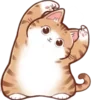 Стикер 28 Cute Cat