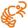 Стикер 19 Outline