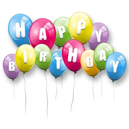 🎈 Стикер «Happy birthday!» для Telegram