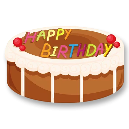 🎂 Стикер «Happy birthday!» для Telegram