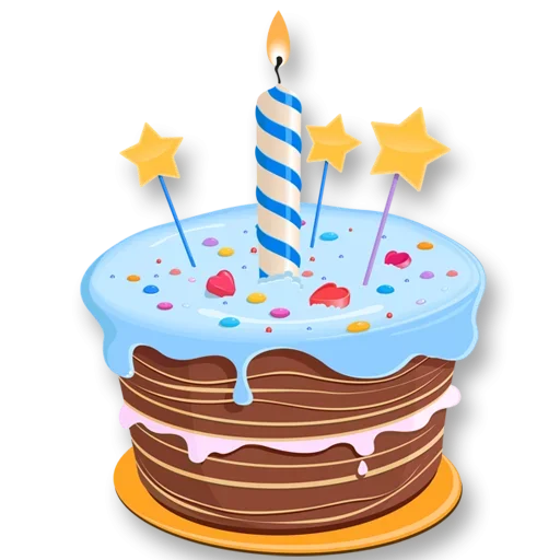 🎂 Стикер «Happy birthday!» для Telegram