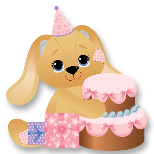 🎂 Стикер «Happy birthday!» для Telegram