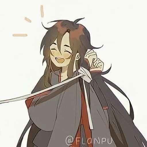 🍺 Стикер «Wei Wuxian» для Telegram