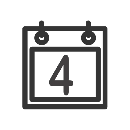 Стикер 4 Calendar