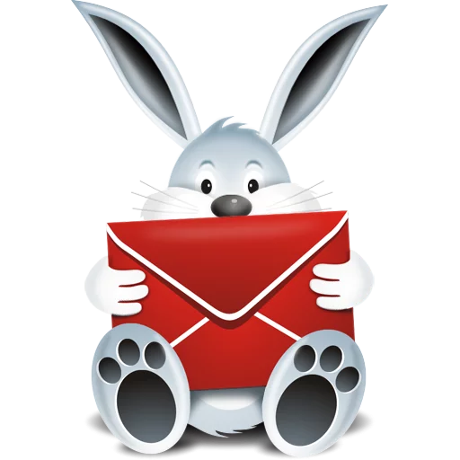 🐰 Стикер «congratulations» для Telegram