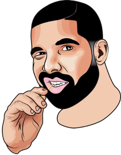 😒 Стикер «celebrities art» для Telegram