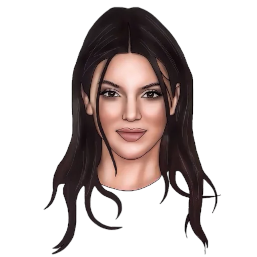 ☺️ Стикер «celebrities art» для Telegram