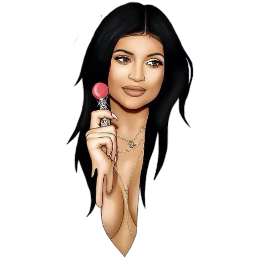 🍭 Стикер «celebrities art» для Telegram