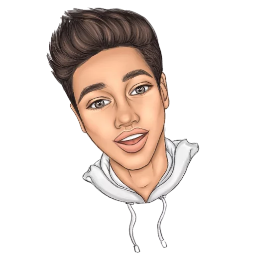 😃 Стикер «celebrities art» для Telegram