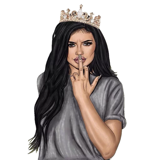 🖕 Стикер «celebrities art» для Telegram