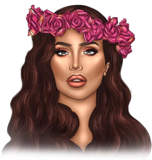 😟 Стикер «celebrities art» для Telegram