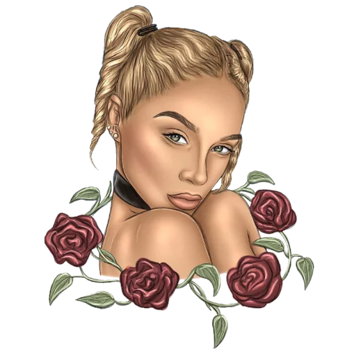 😒 Стикер «celebrities art» для Telegram