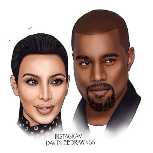 💑 Стикер «celebrities art» для Telegram