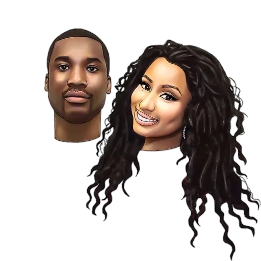 👫 Стикер «celebrities art» для Telegram
