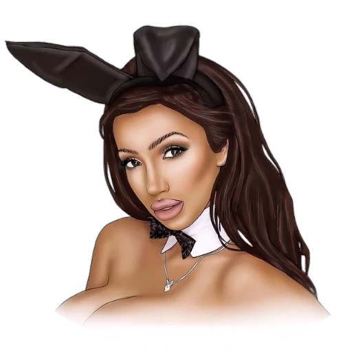 👯 Стикер «celebrities art» для Telegram