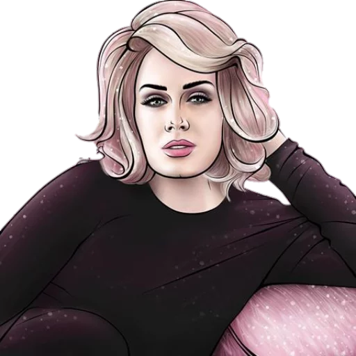 😍 Стикер «celebrities art» для Telegram