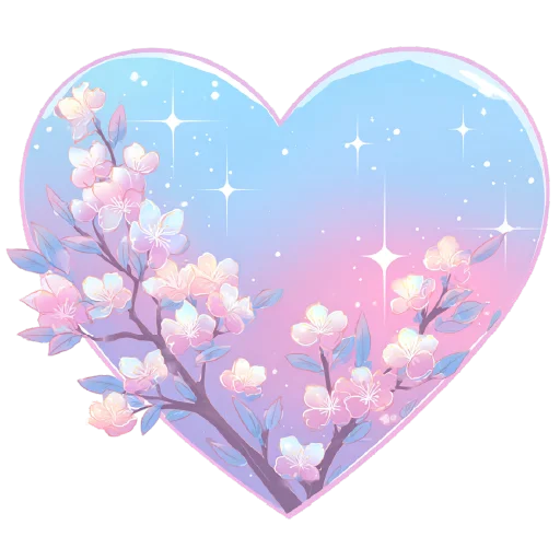 🩷 Стикер «небесный микс» для Telegram