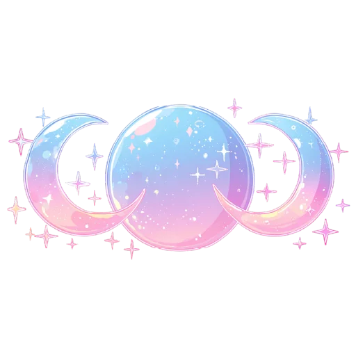 🌙 Стикер «небесный микс» для Telegram