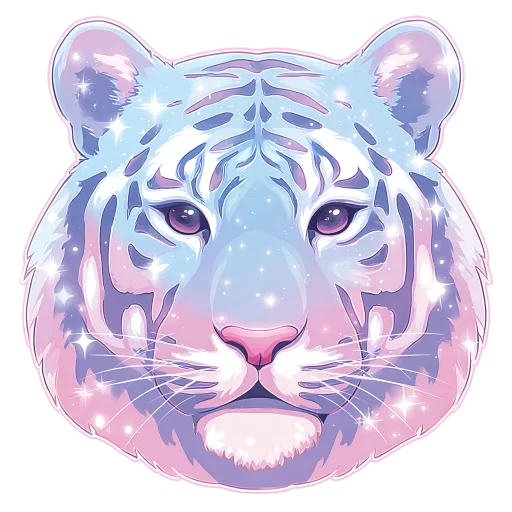 🐯 Стикер «небесный микс» для Telegram