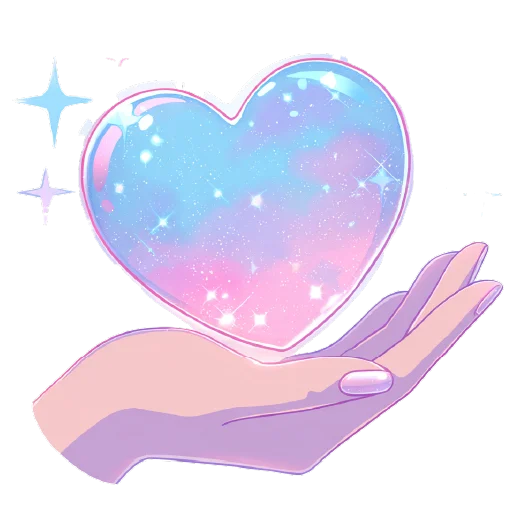 🫀 Стикер «небесный микс» для Telegram