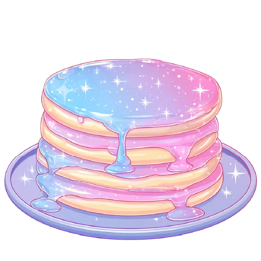 🥞 Стикер «небесный микс» для Telegram