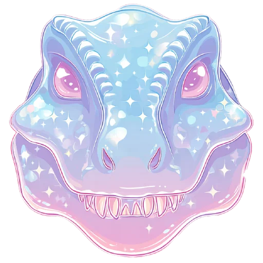 🦖 Стикер «небесный микс» для Telegram