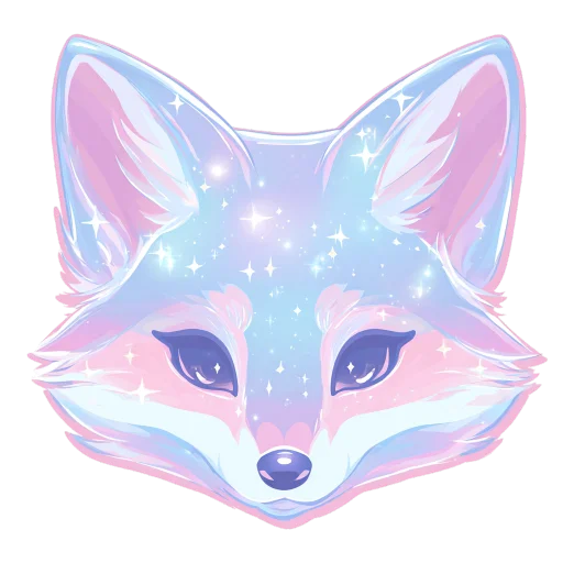 🦊 Стикер «небесный микс» для Telegram