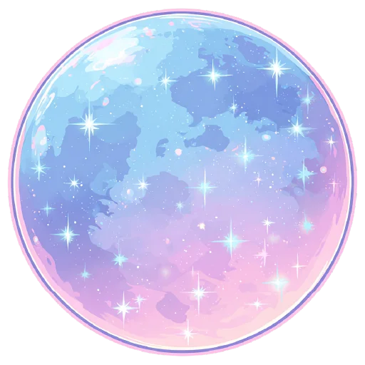 🌙 Стикер «небесный микс» для Telegram