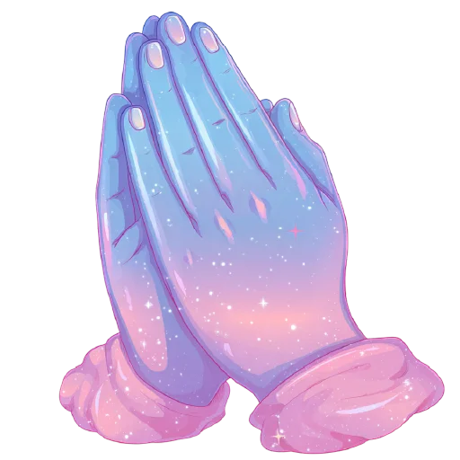 🙏 Стикер «небесный микс» для Telegram
