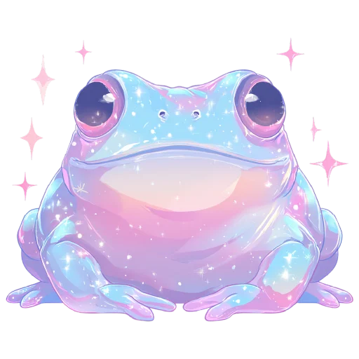 🐸 Стикер «небесный микс» для Telegram
