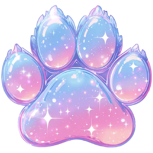 🐾 Стикер «небесный микс» для Telegram