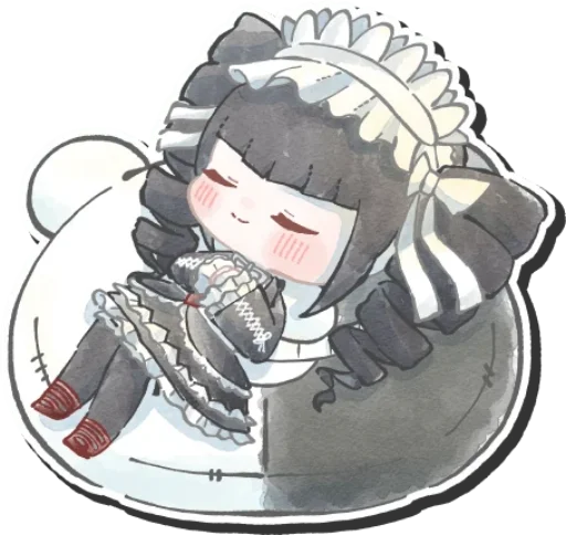 🧸 Стикер «celestia ludenberg» для Telegram