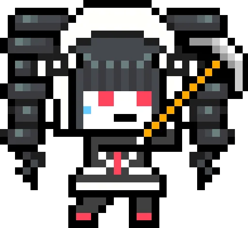 ⛏ Стикер «celestia ludenberg» для Telegram