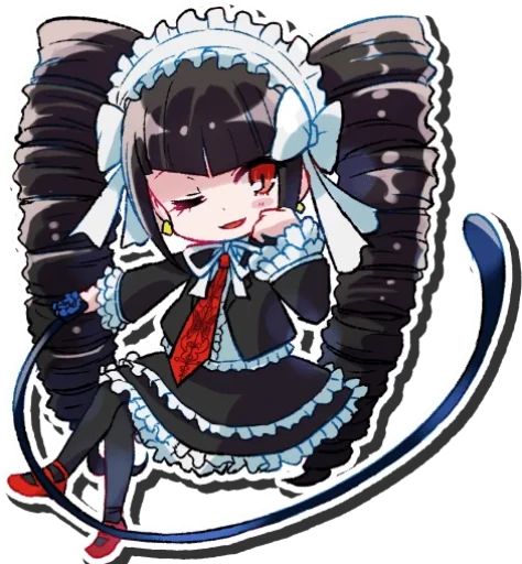☕️ Стикер «celestia ludenberg» для Telegram
