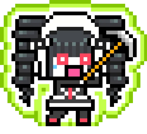 ⛏ Стикер «celestia ludenberg» для Telegram