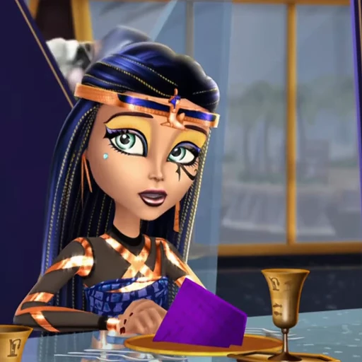 🎷 Стикер «Monster High» для Telegram