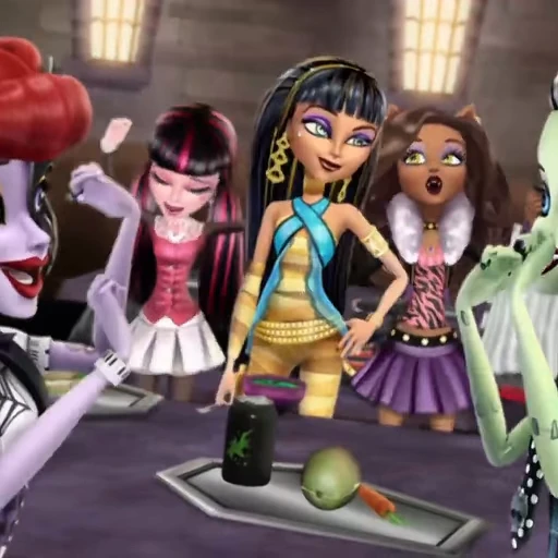 🎷 Стикер «Monster High» для Telegram