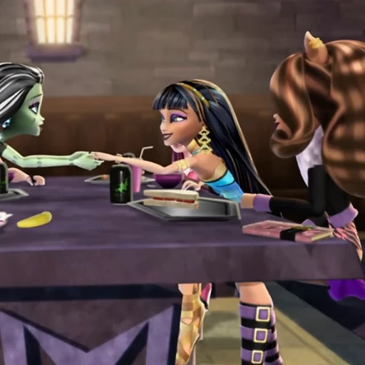 🎷 Стикер «Monster High» для Telegram