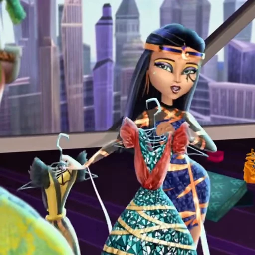 🎷 Стикер «Monster High» для Telegram