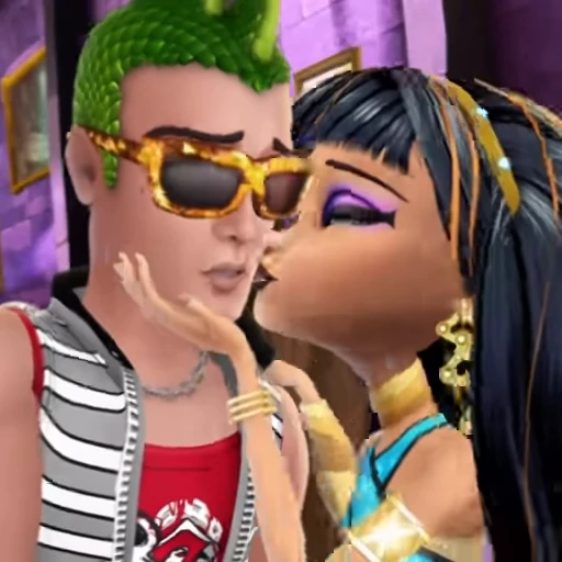 🎷 Стикер «Monster High» для Telegram