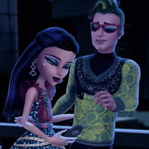 🎷 Стикер «Monster High» для Telegram
