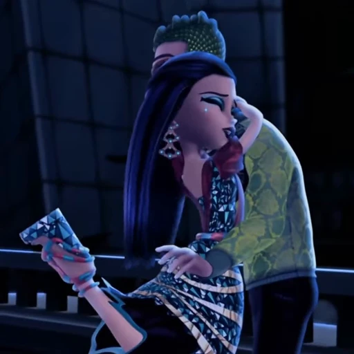 🎷 Стикер «Monster High» для Telegram