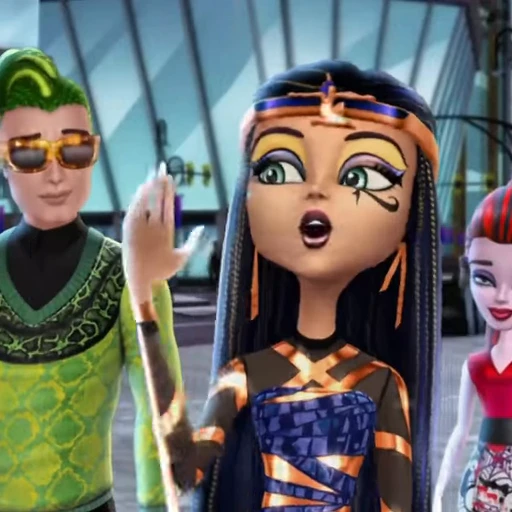 🎷 Стикер «Monster High» для Telegram