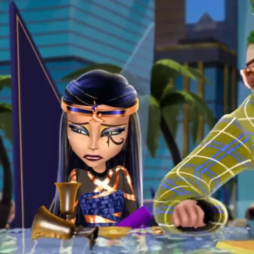 🎷 Стикер «Monster High» для Telegram