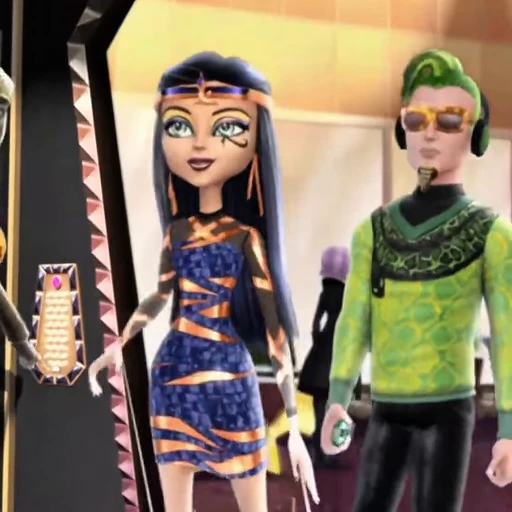 🎷 Стикер «Monster High» для Telegram