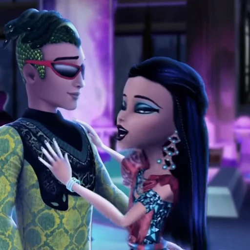 🎷 Стикер «Monster High» для Telegram