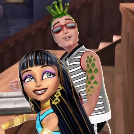 🎷 Стикер «Monster High» для Telegram