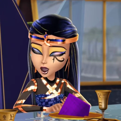 🎷 Стикер «Monster High» для Telegram