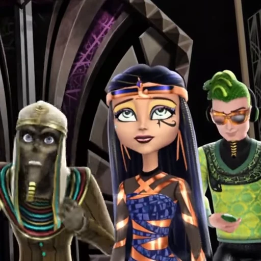 🎷 Стикер «Monster High» для Telegram