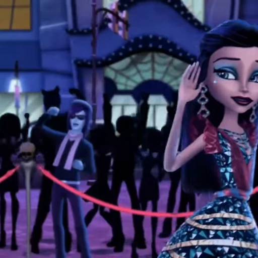 🎷 Стикер «Monster High» для Telegram